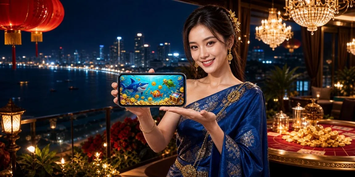 ภาพประกอบผู้เล่นดูเกมบนแท็บเล็ต